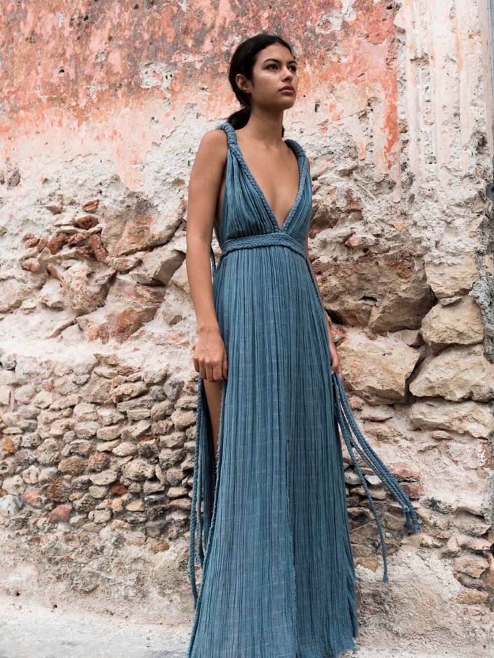 Kasia Kulenty Selena Gown with Rope detail NWT